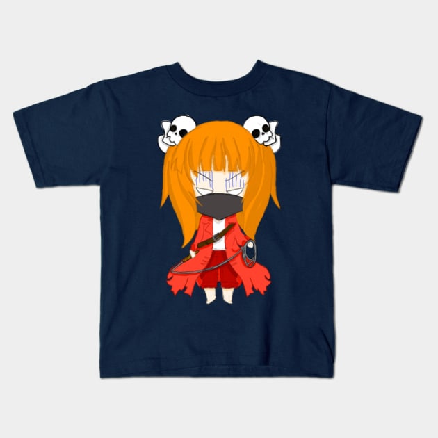 Angry Red Kids T-Shirt by Liz and Alex